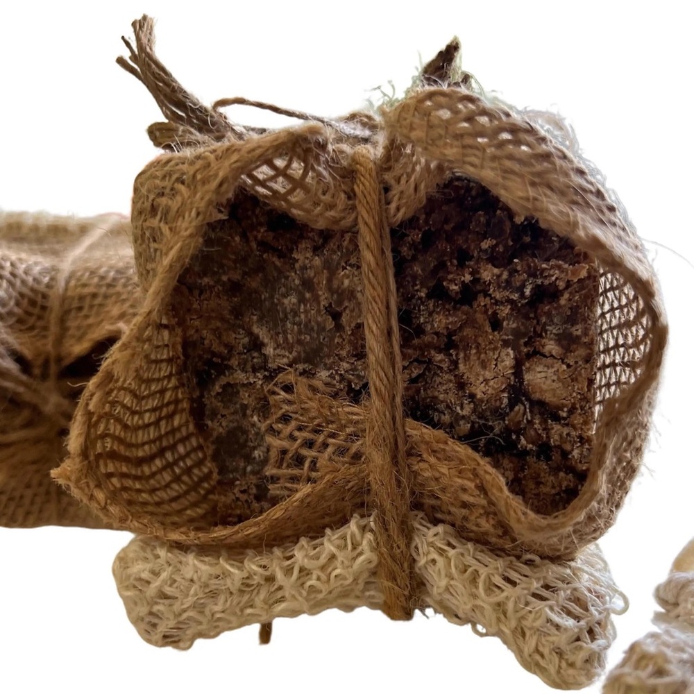 Organic Raw African Black Soap Body and Face Cleanser